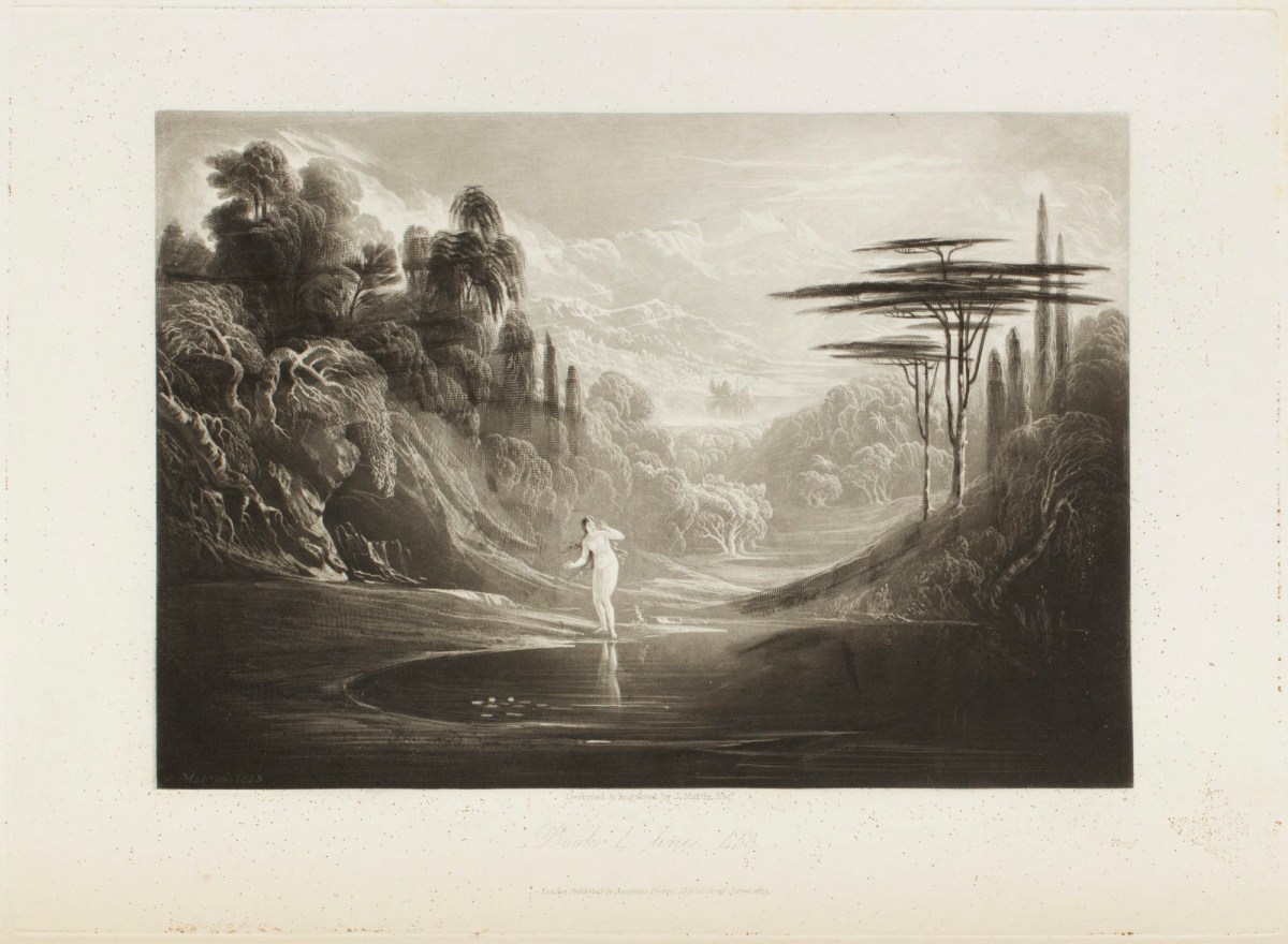 John Martin, Eve in the garden of Eden