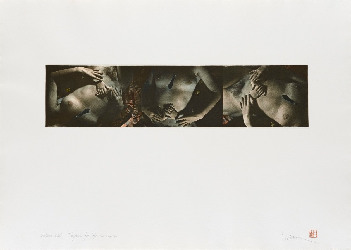 Jennifer Dickson RA, Triptych for life ensnared