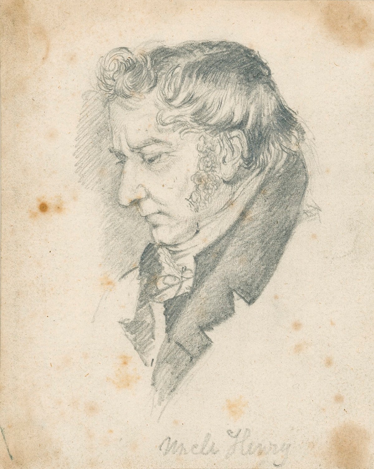 Sir Edwin Landseer RA, Portrait of Henry Landseer, uncle of Edwin