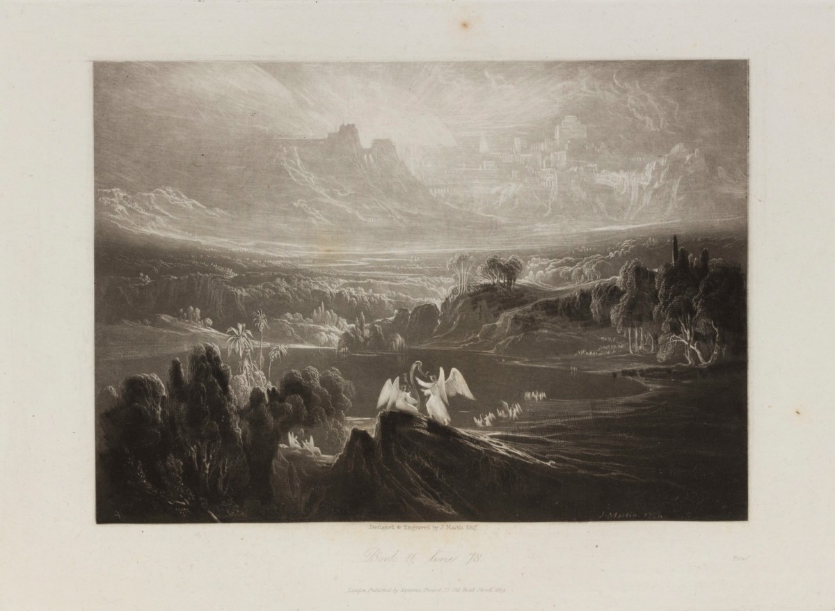 John Martin, Angels herald the word of God