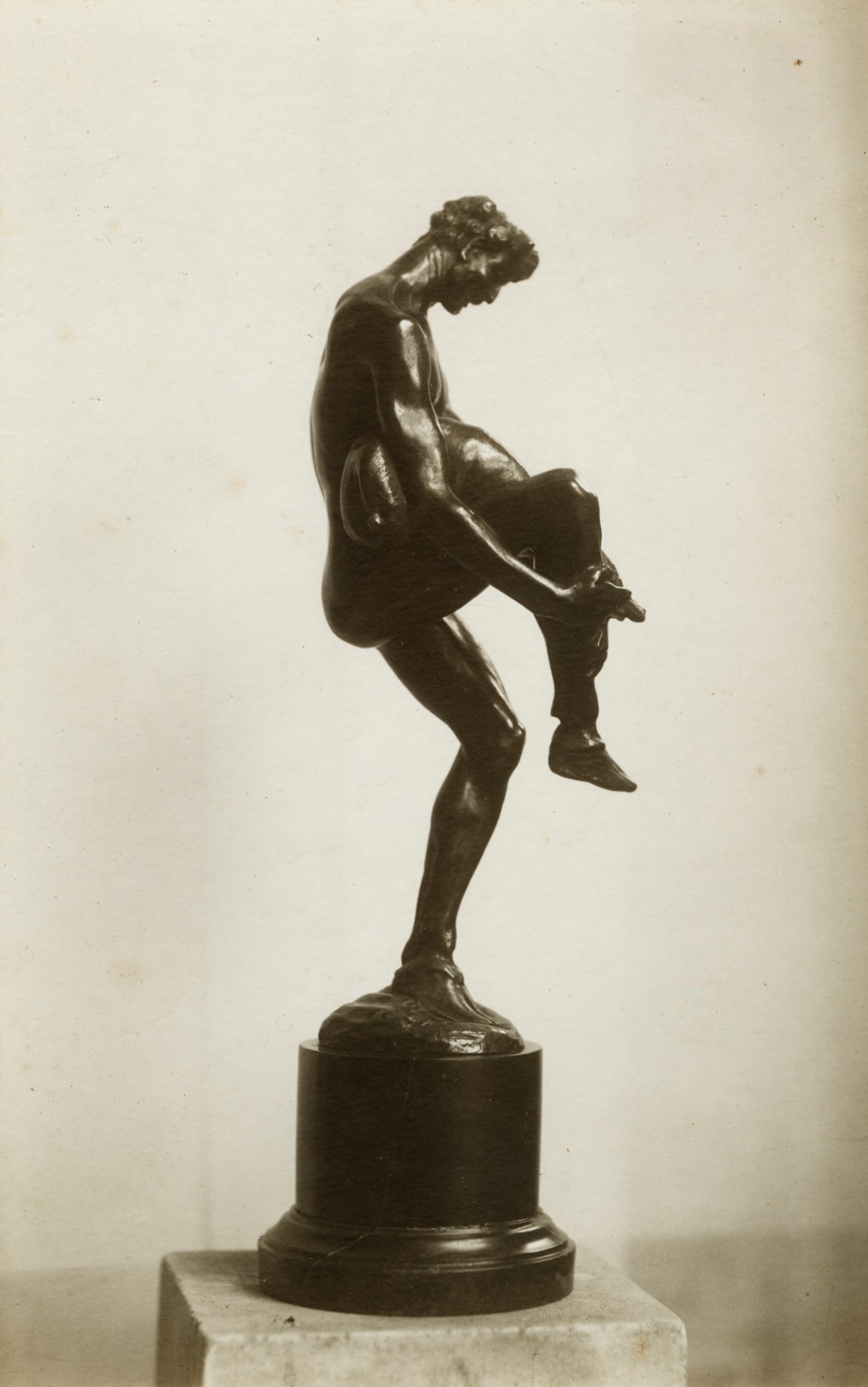 Paul Laib, Faun with Wine Bag