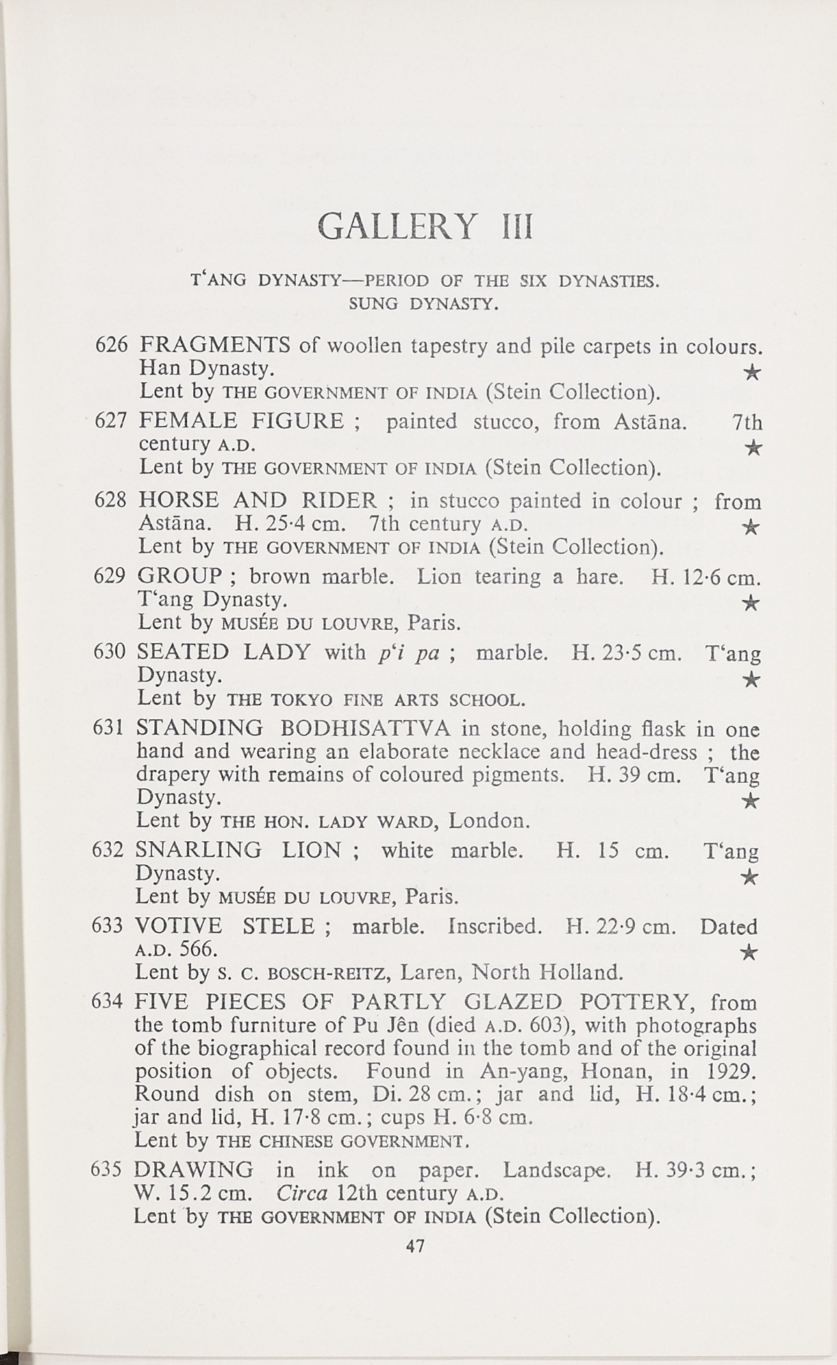 Page 75 of 1935-36 - International Exhibition of Chinese Art