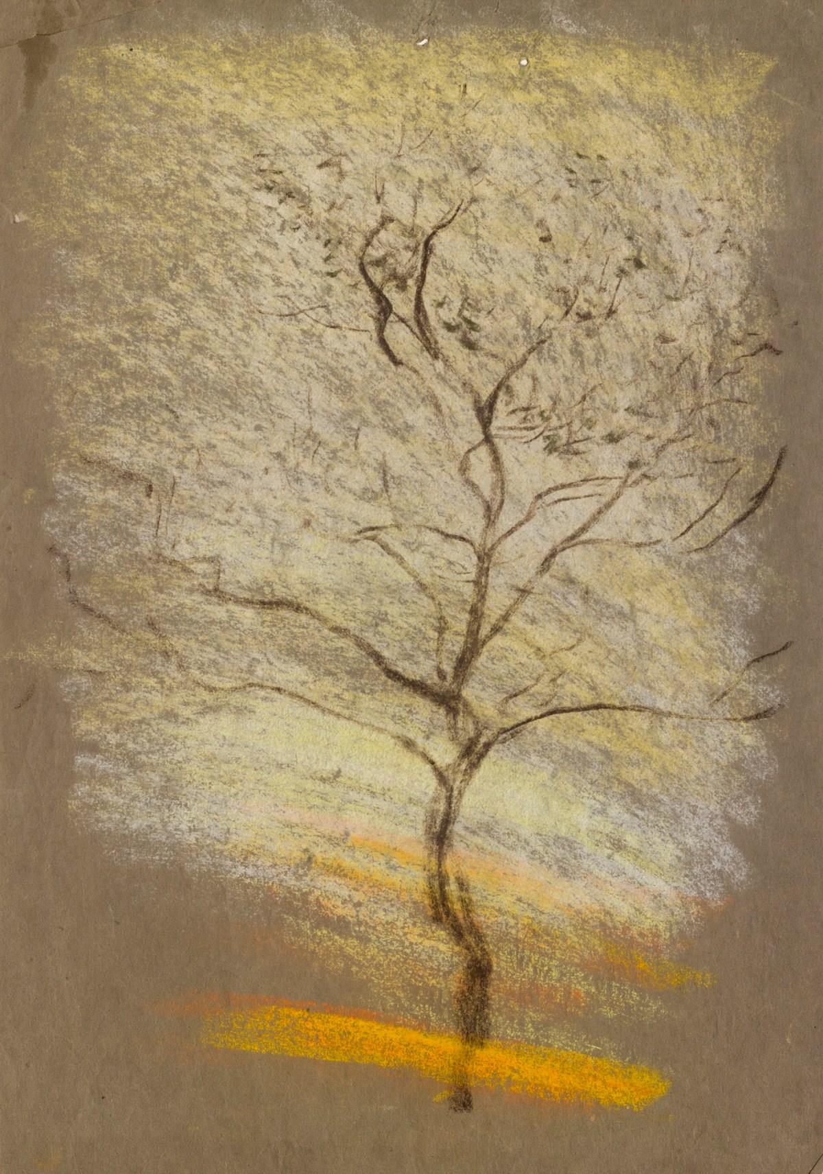 Sir George Clausen RA, Study of a tree