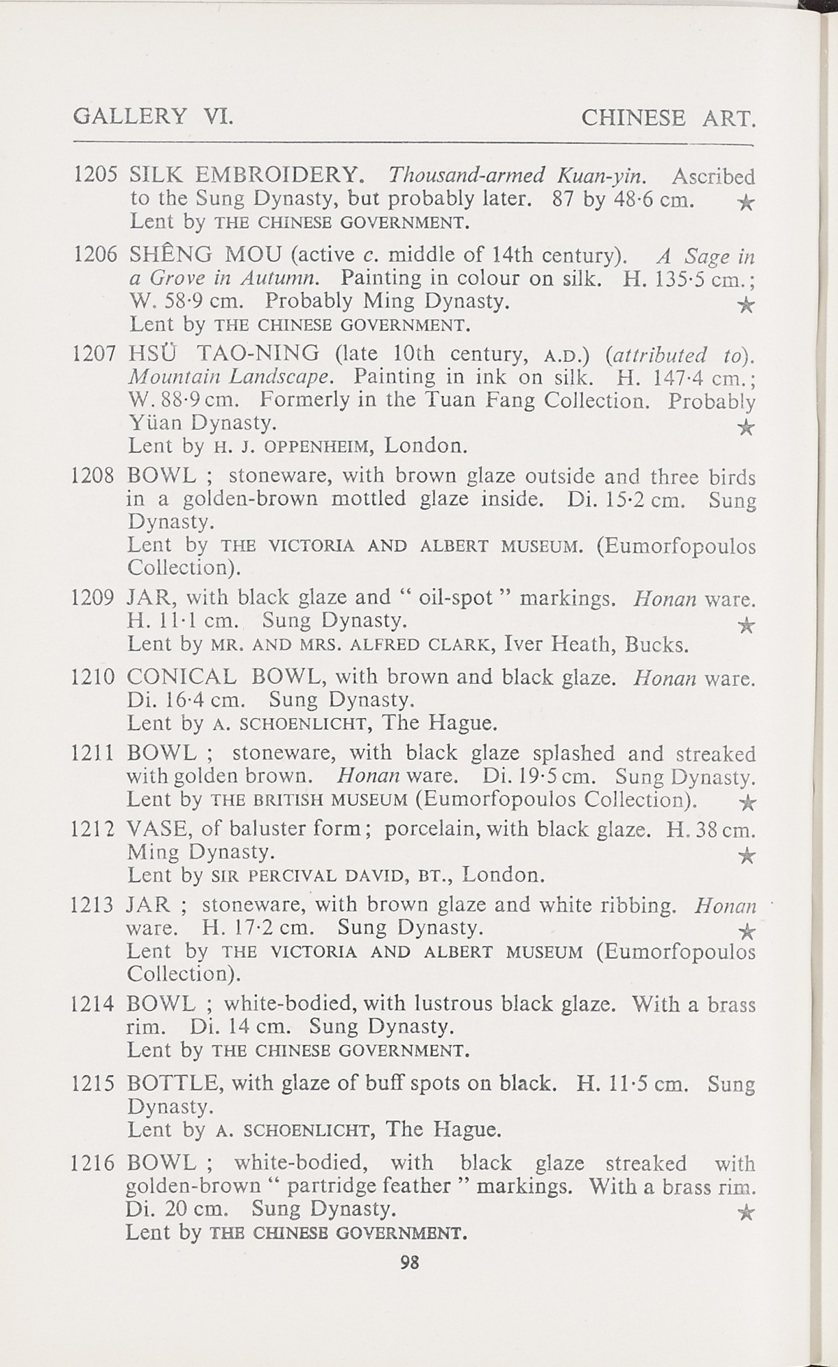 Page 126 of 1935-36 - International Exhibition of Chinese Art