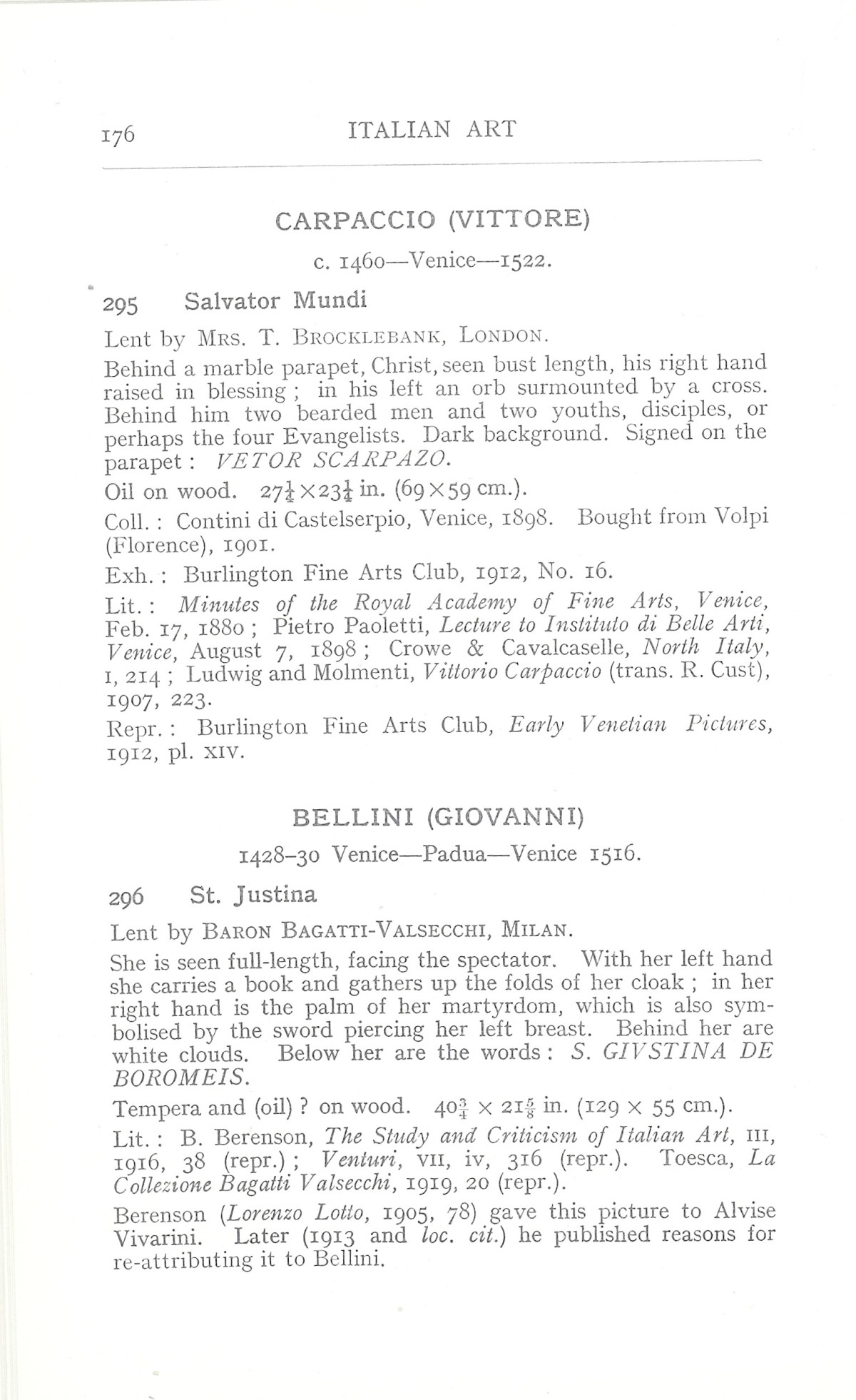Page 180 of 1930 - Exhibition of Italian Art 1200-1900