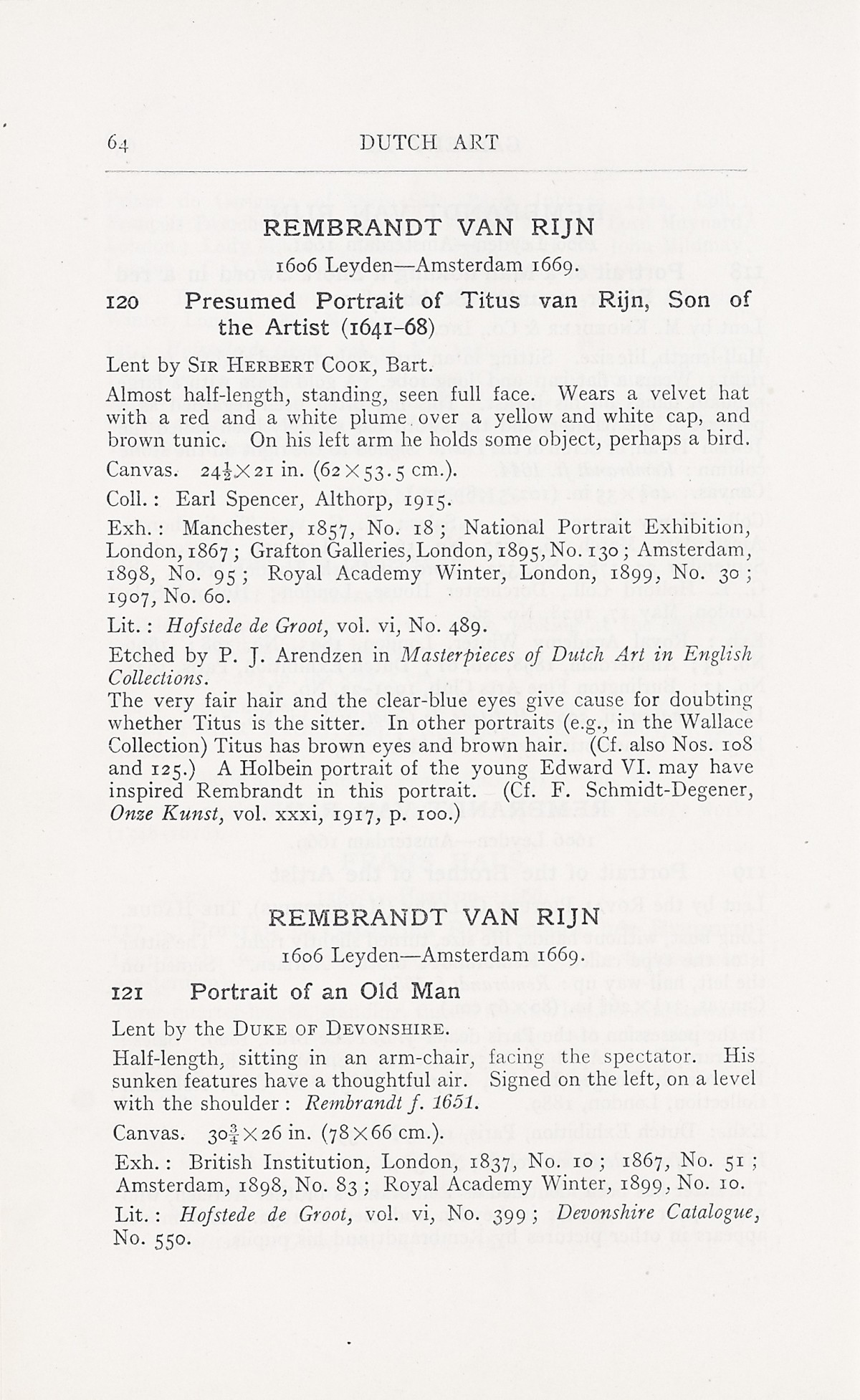 Page 68 of 1929 - Exhibition of Dutch Art 1450-1900