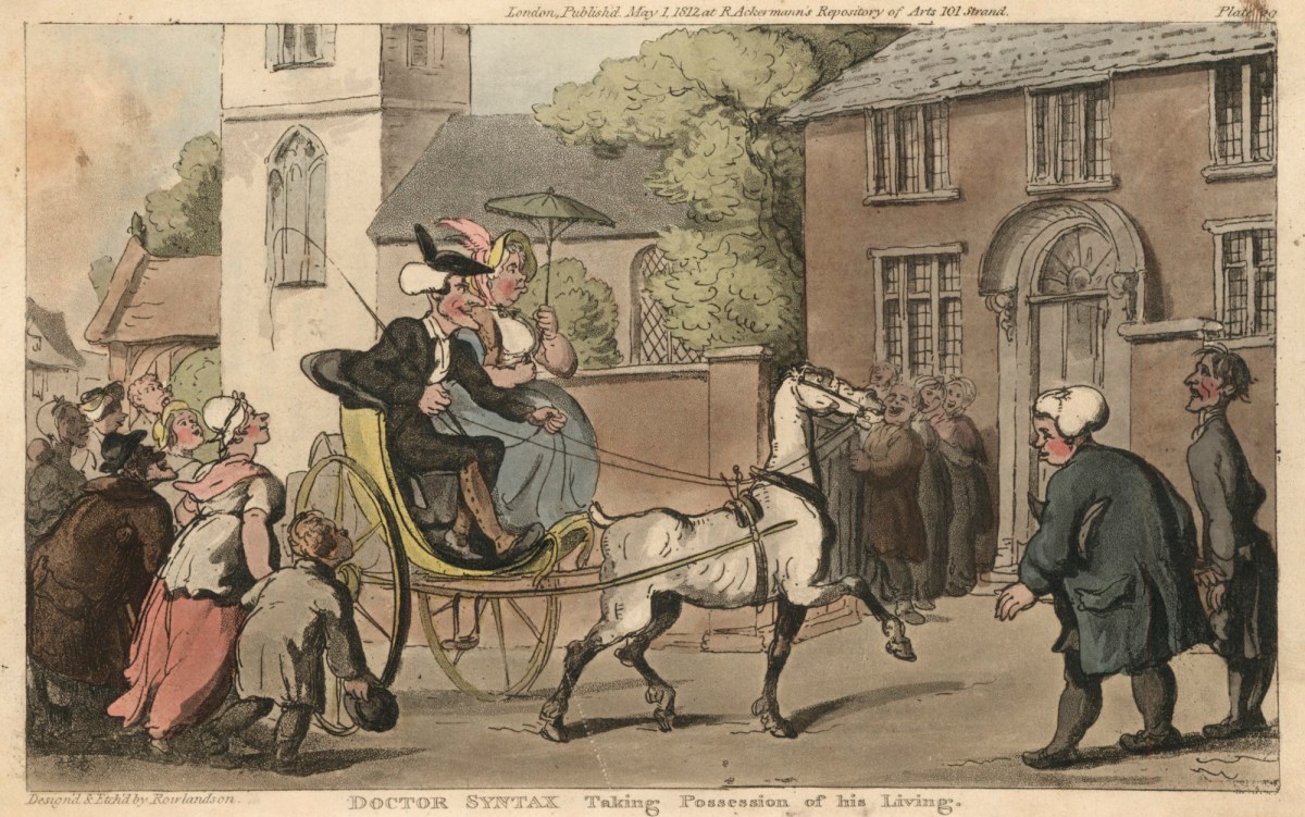 Thomas Rowlandson, Doctor Syntax taking possession of his living