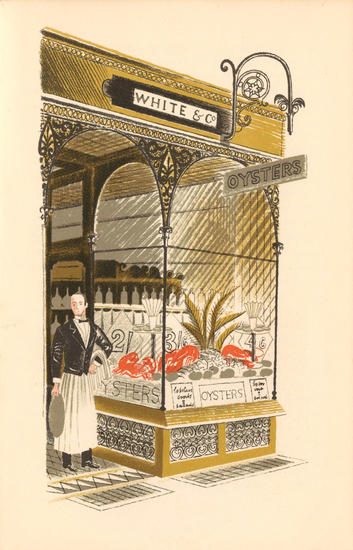 Eric Ravilious, Oyster Bar