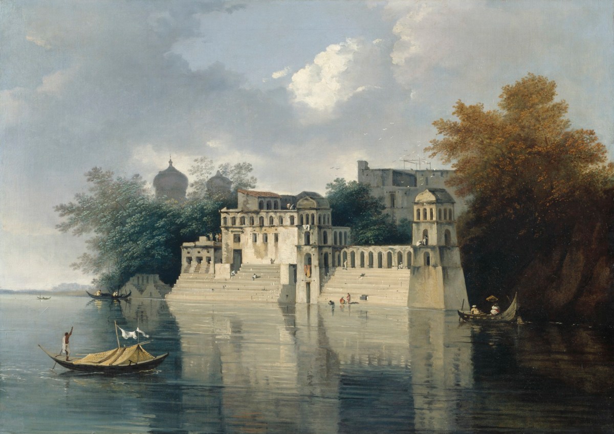 William Hodges RA, The Ghauts at Benares