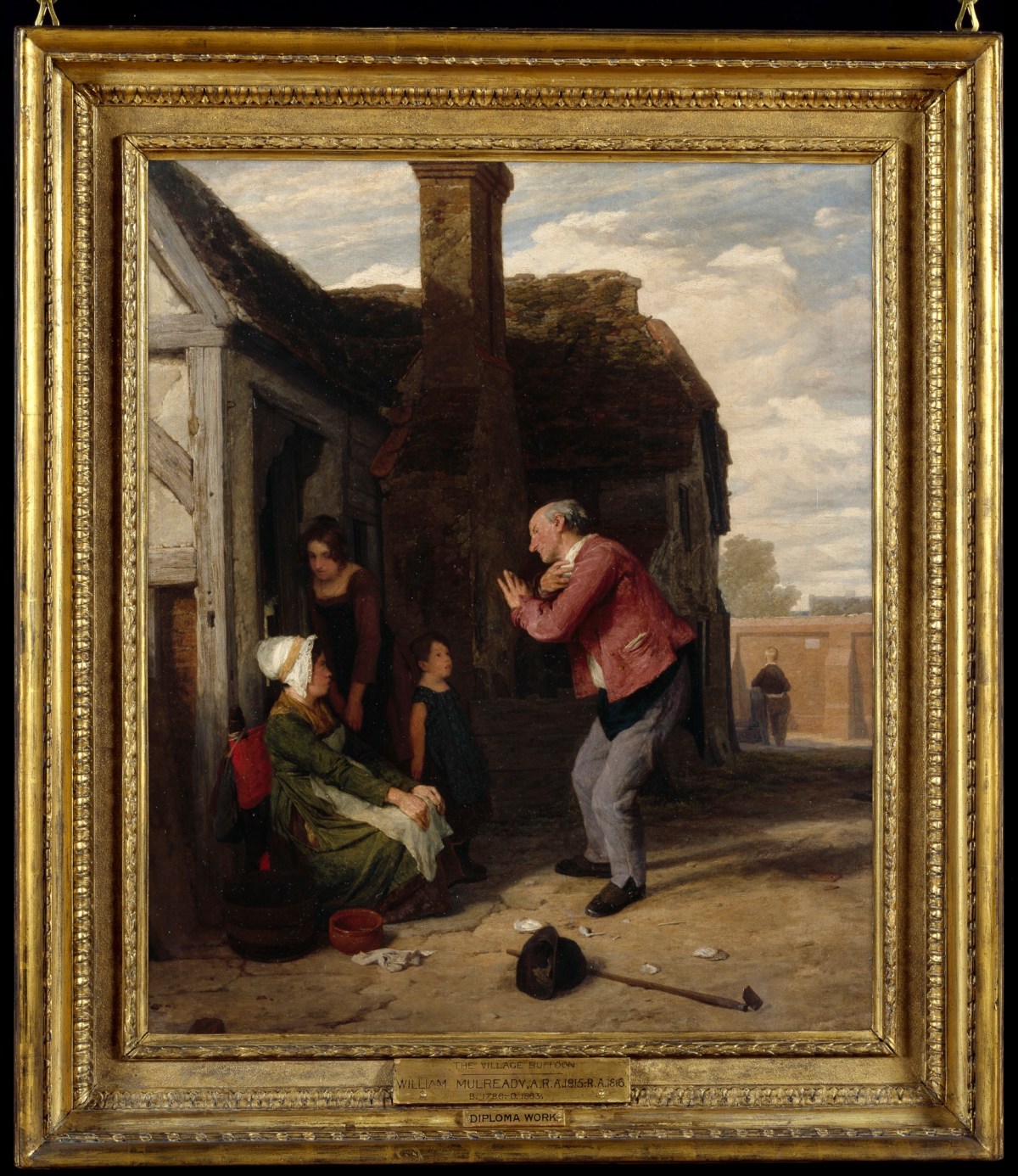 Unknown, Frame for William Mulready RA 'The Village Buffoon'