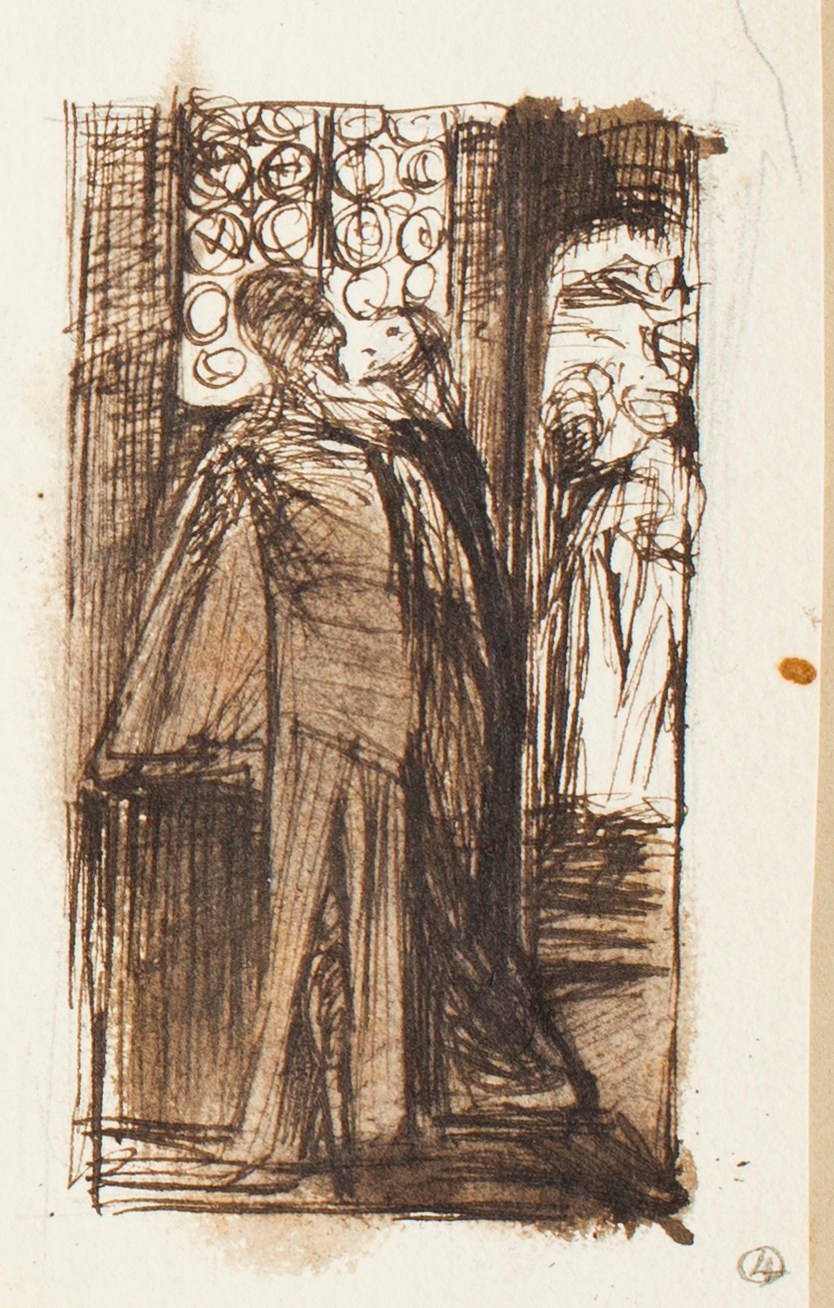 Henry Hugh Armstead RA, Study for 'The Dead Man of Bethany'