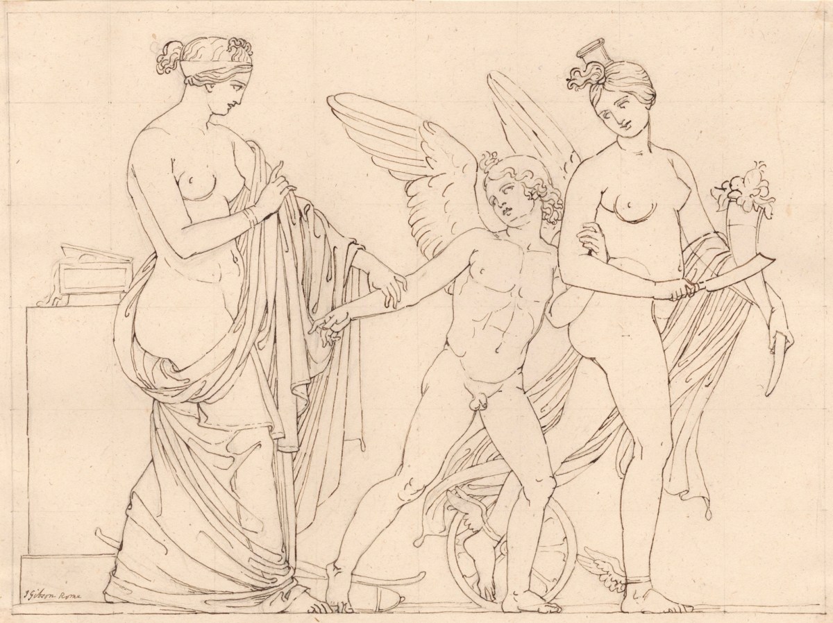 John Gibson RA, Love between Beauty and Fortune