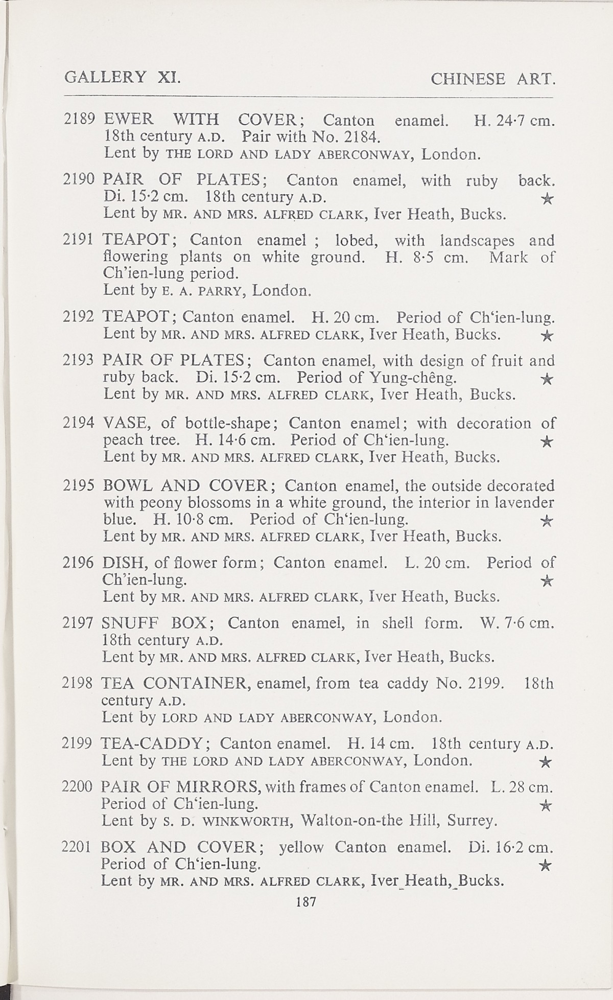 Page 215 of 1935-36 - International Exhibition of Chinese Art