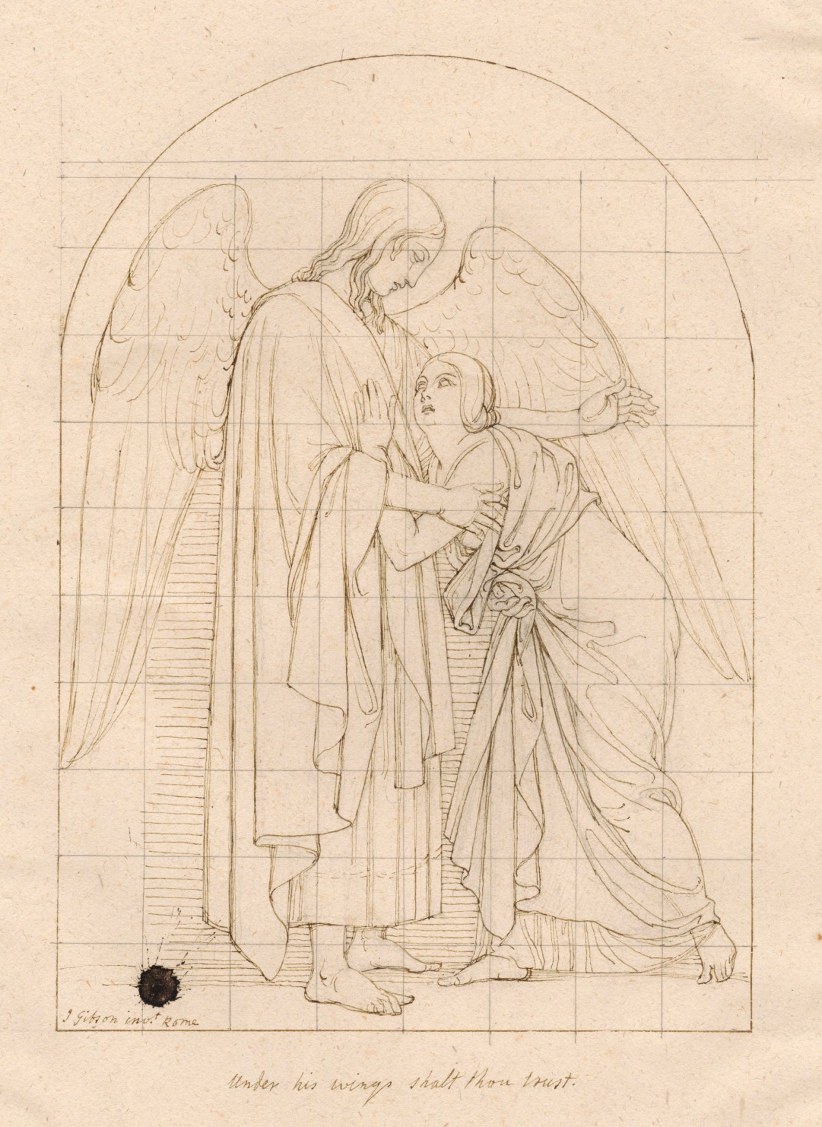 John Gibson RA, Design for a memorial to Lady Knightley