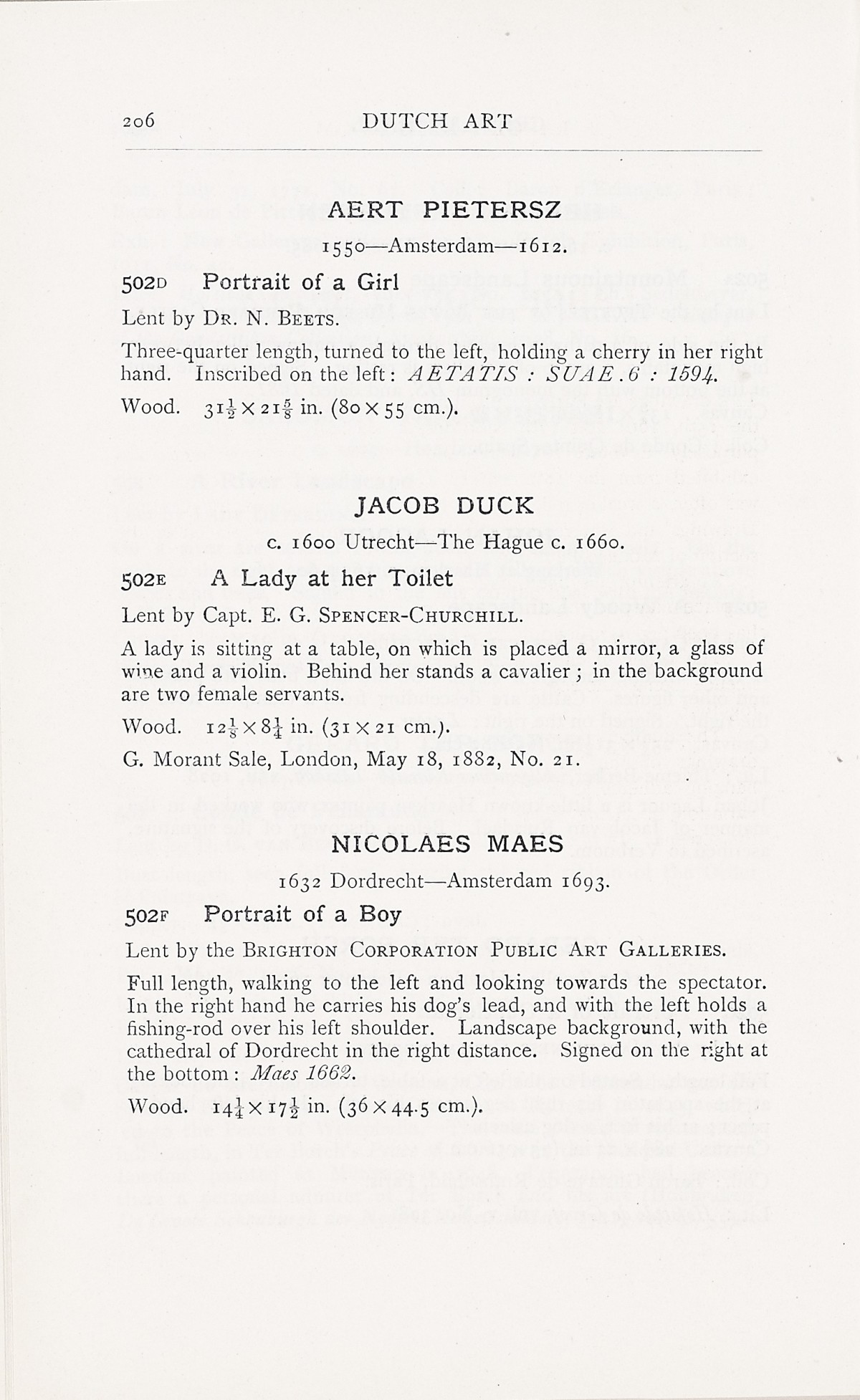 Page 210 of 1929 - Exhibition of Dutch Art 1450-1900