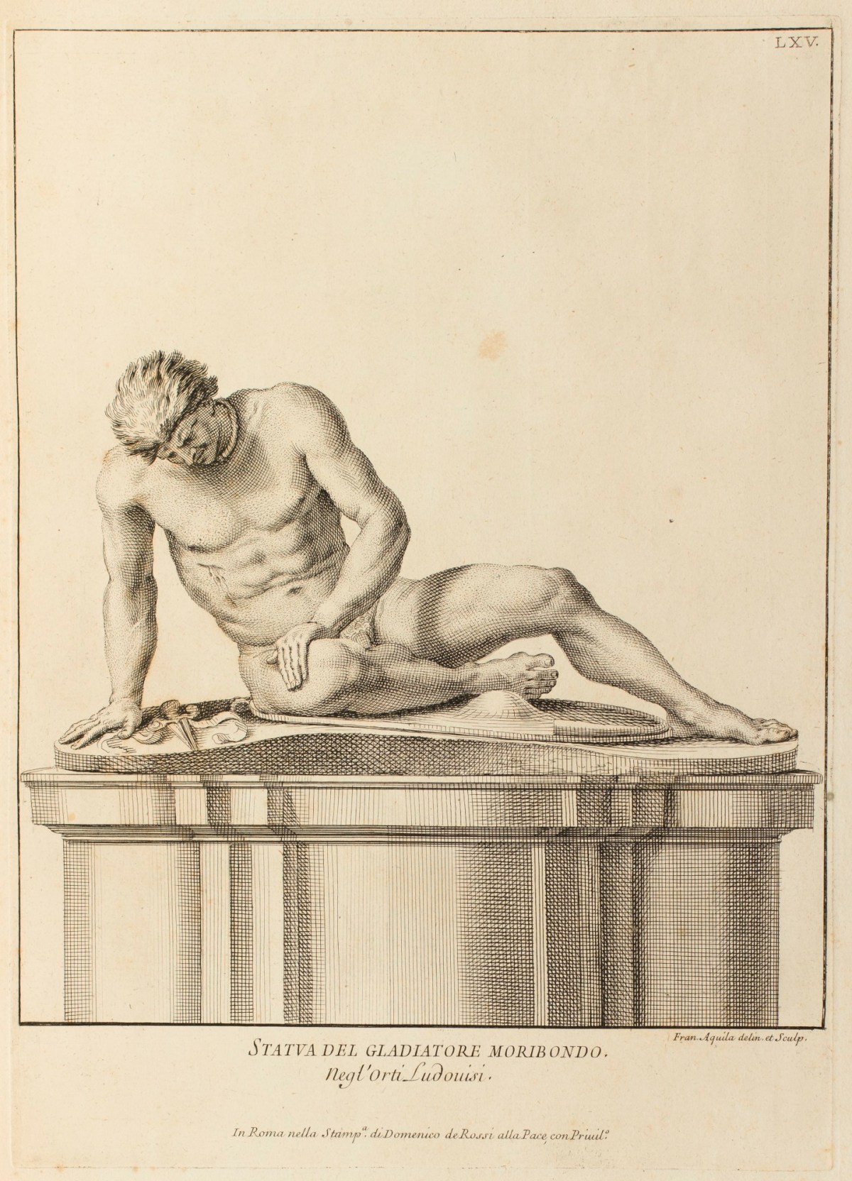 Francesco Faraone Aquila, Dying Gaul