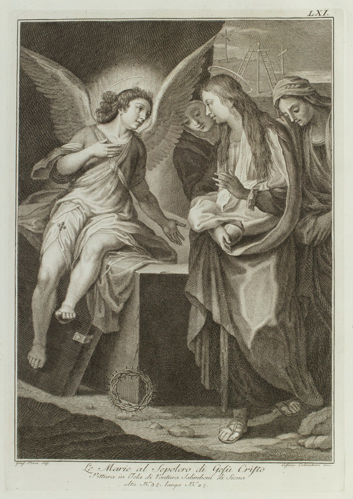 Niccolò Pagni and Giuseppe Bardi, The three Marys at the tomb of Christ