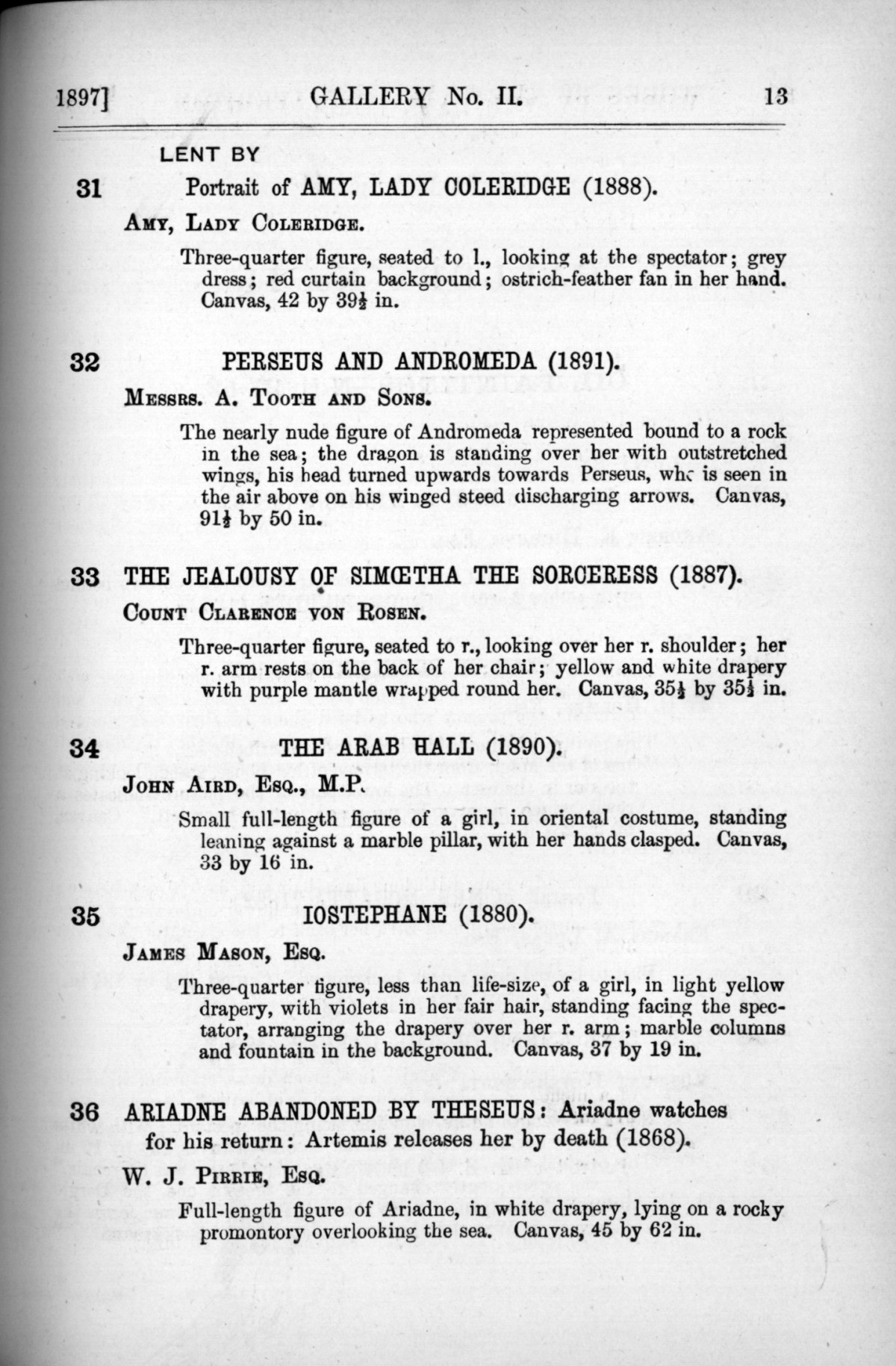 Page 13 of 1897 - Lord Leighton PRA