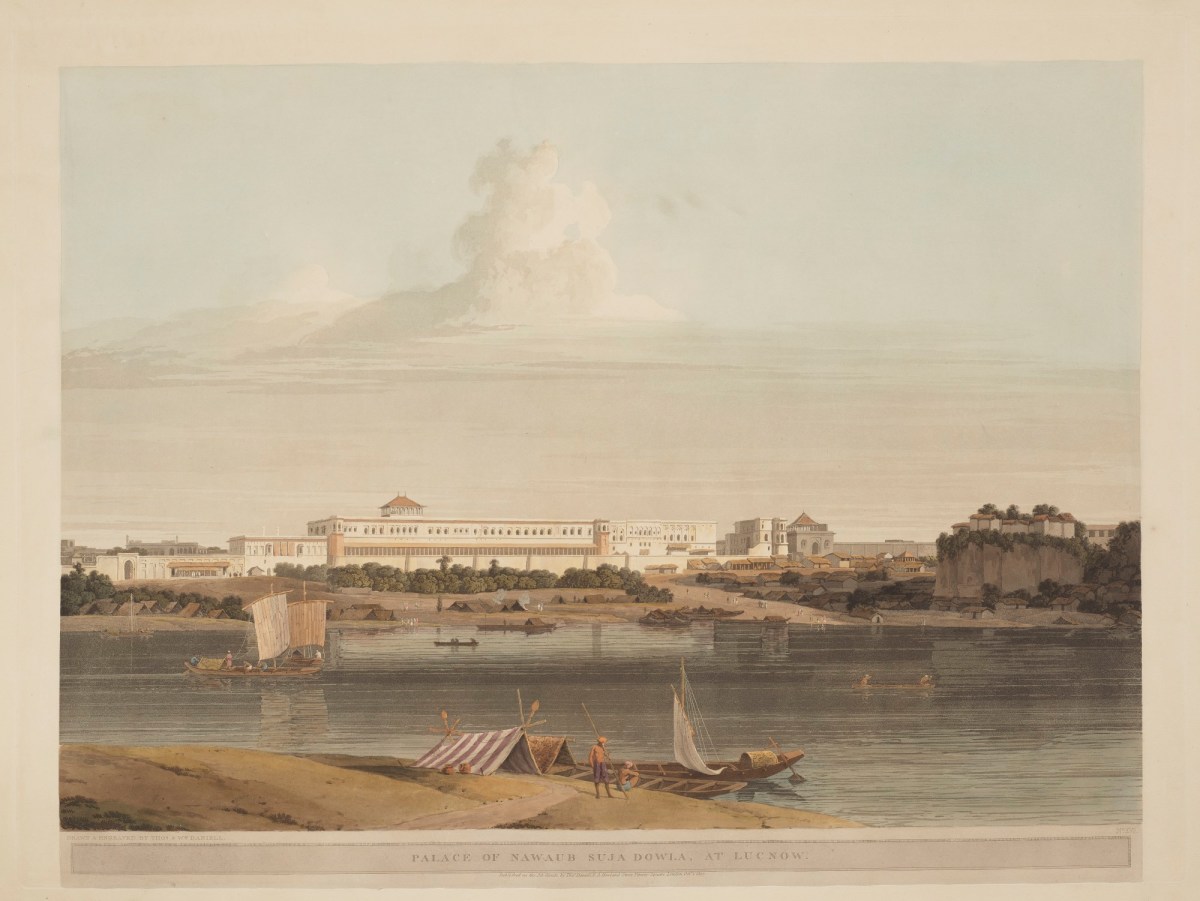 Thomas Daniell RA, Palace of Nawaub, Sujah Dowla, at Lucknow