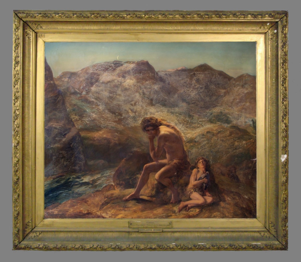 Unknown, Frame for Paul Falconer Poole RA 'Remorse'