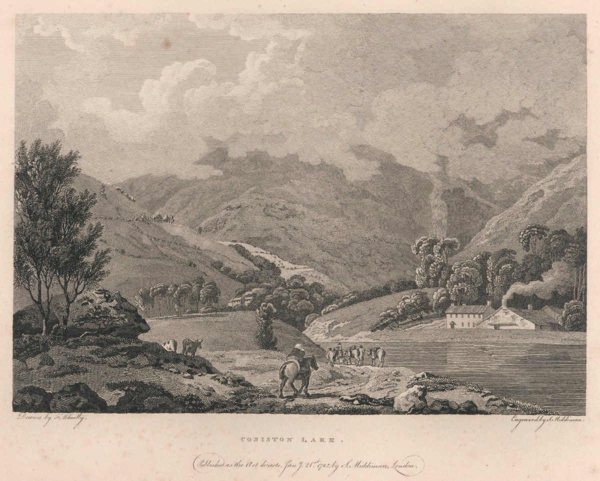 Coniston Lake, Lancashire [1st plate] | Works of Art | RA Collection ...