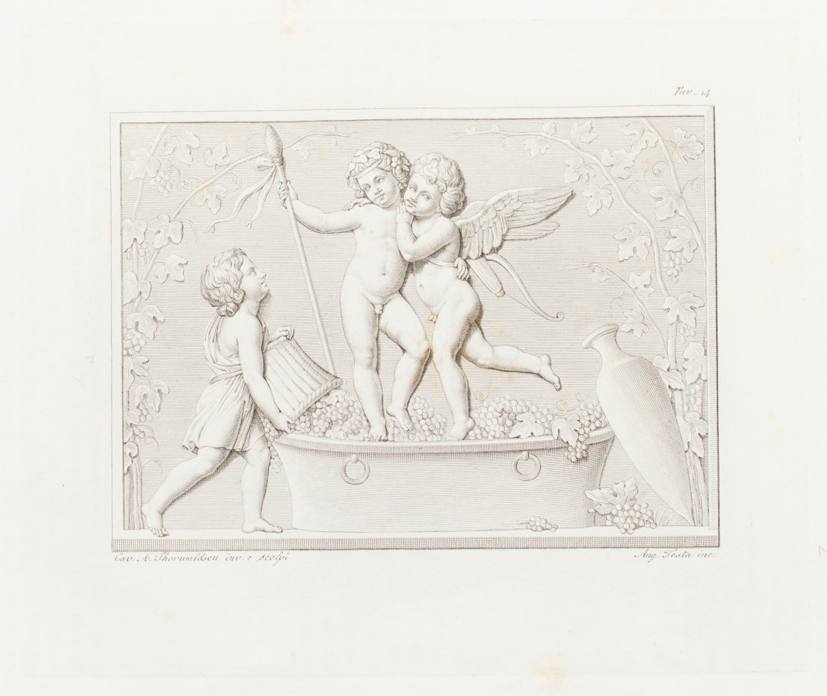 Bertel Thorvaldsen, 'La vendemmia.'