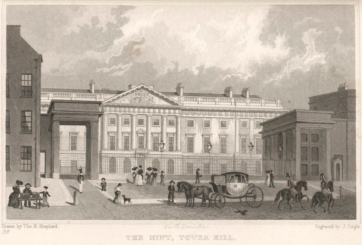 Thomas Hosmer Shepherd, The Mint, Tower Hill
