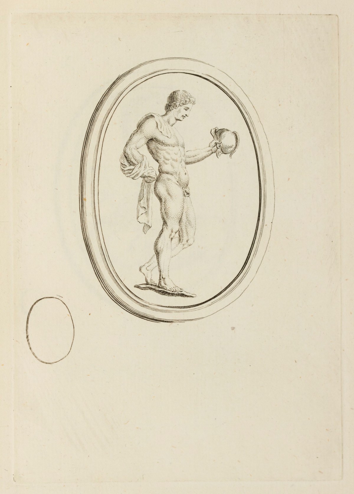 Claude Du Bosc, Man examining helmet