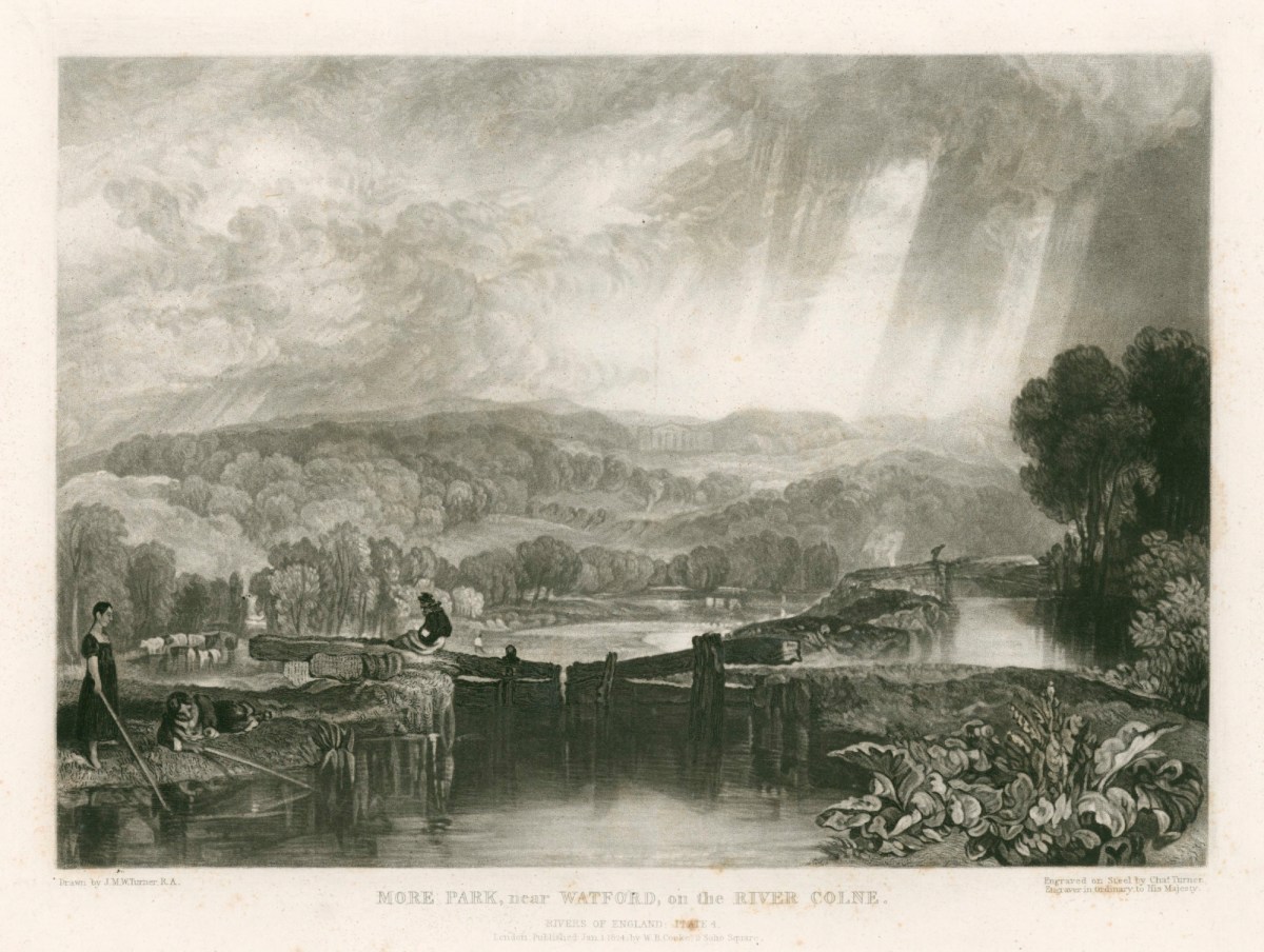 J.M.W. Turner RA, More Park, near Watford, on the River Colne