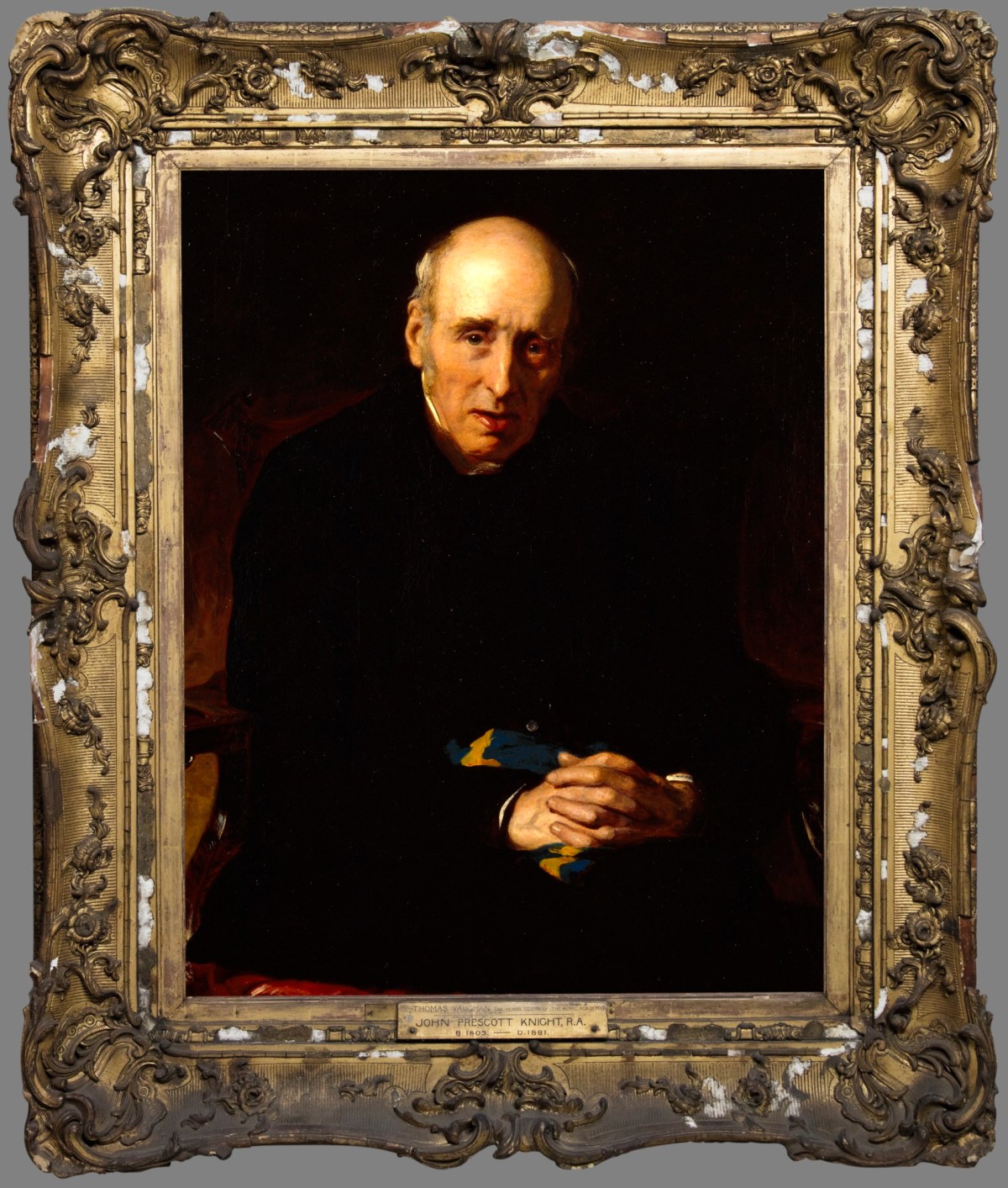 Unknown, Frame for John Prescott RA Knight 'Portrait of Thomas Vaughan'