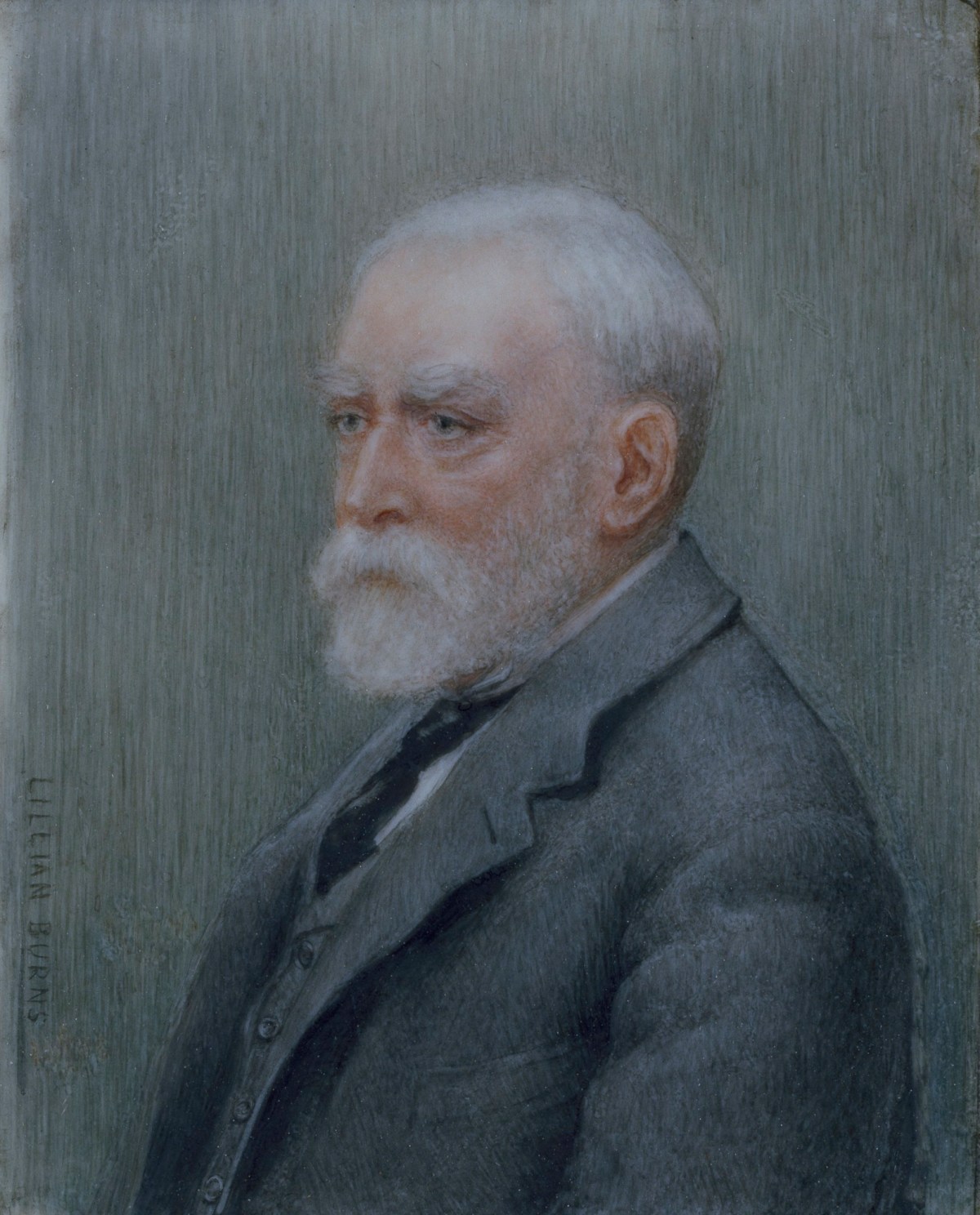 Miss Lilian Burns, Miniature Portrait of Sir Edward J. Poynter, Bt., P.R.A.