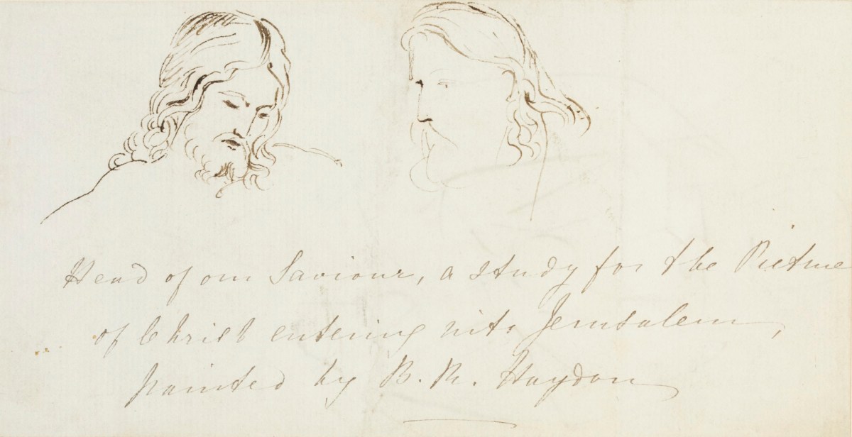 Benjamin Robert Haydon, Studies for 'Christ's Entry into Jerusalem'