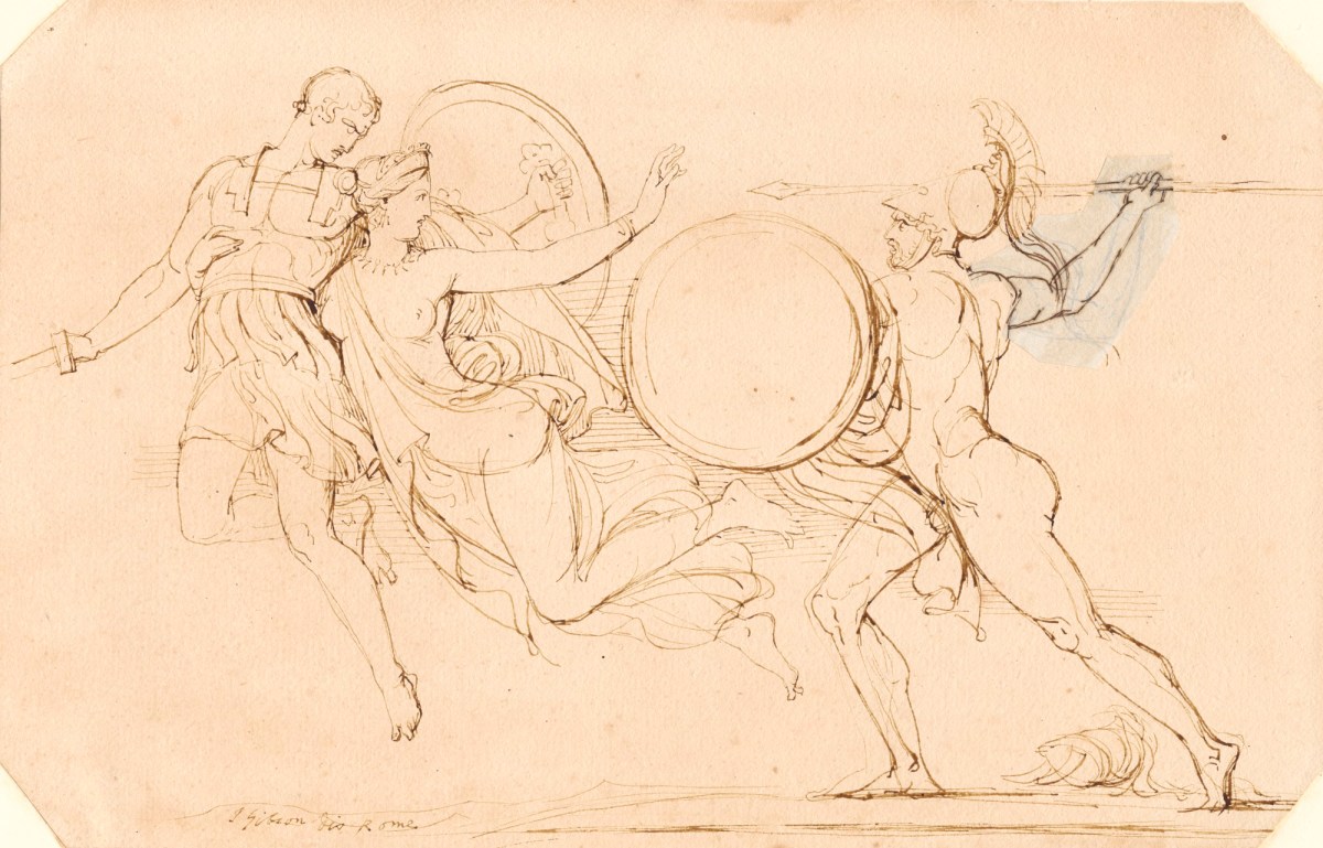 John Gibson RA, Venus Wounded by Diomed