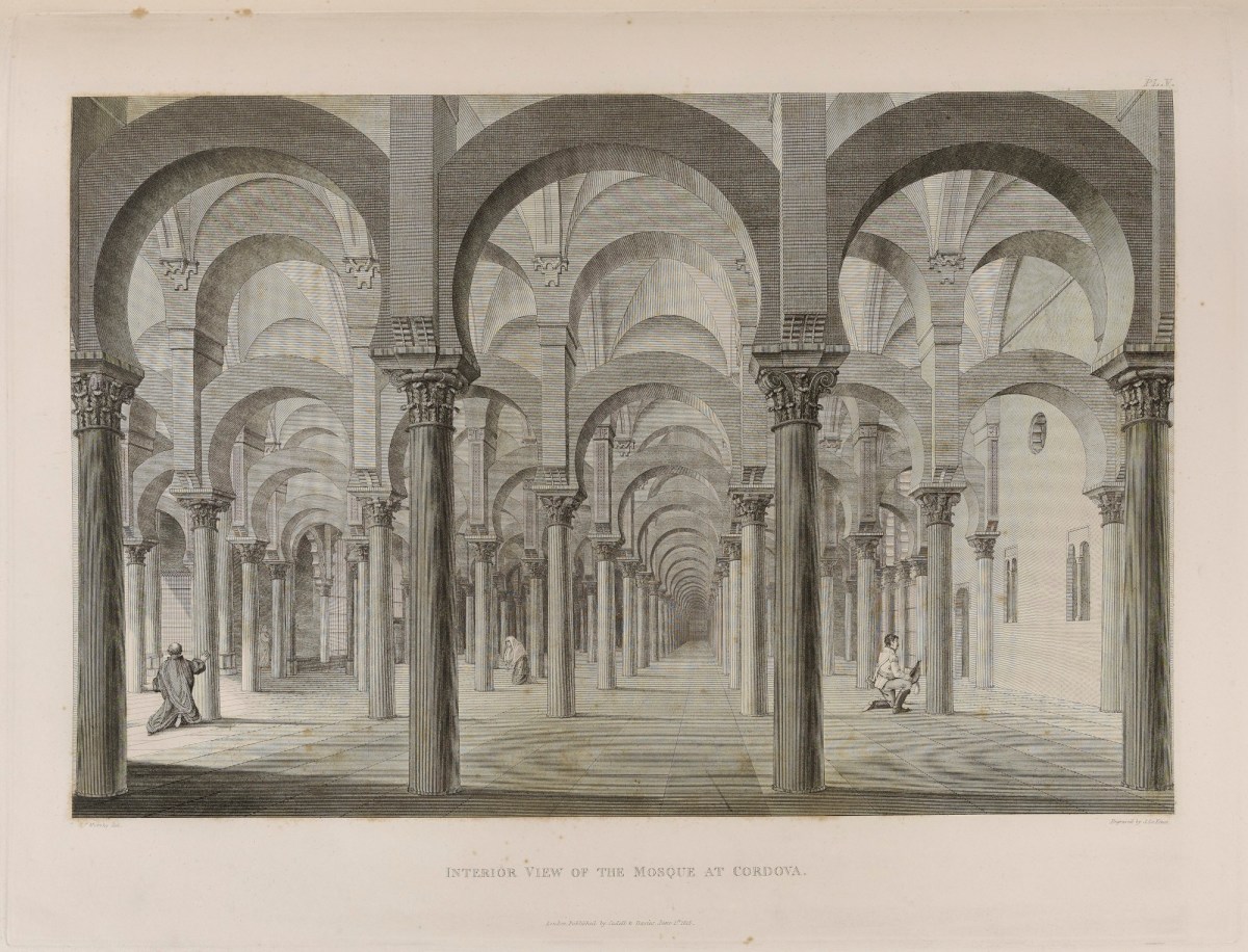 James Cavanah Murphy, Plate 5: Interior View of the Mosque in Cordova