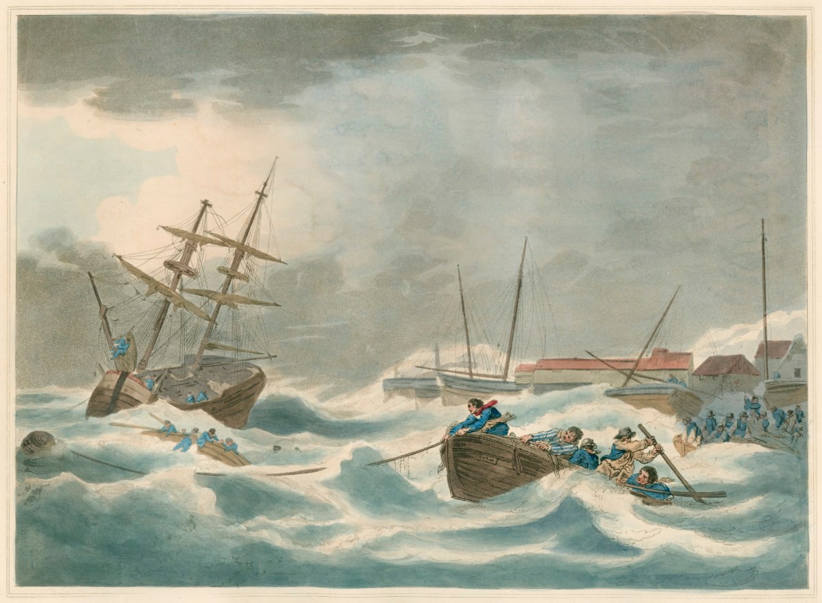 Philippe Jacques de Loutherbourg RA, Storm off Margate