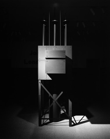 Installation view of the ‘John Hejduk: London Masque’ display at the Royal Academy of Arts, London (22 March 2022 - 21 May 2023)