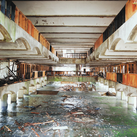 Photograph of St Peter’s Seminary, Cardross, 2002