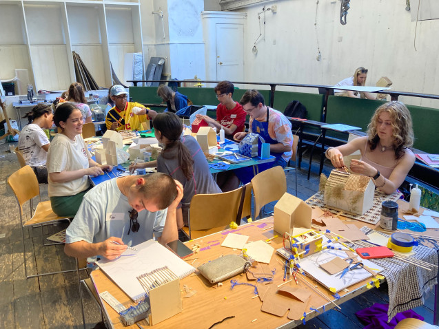 attRAct students during Hejduk Summer-school, 2022