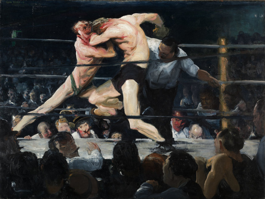 George Bellows, Stag at Sharkey's