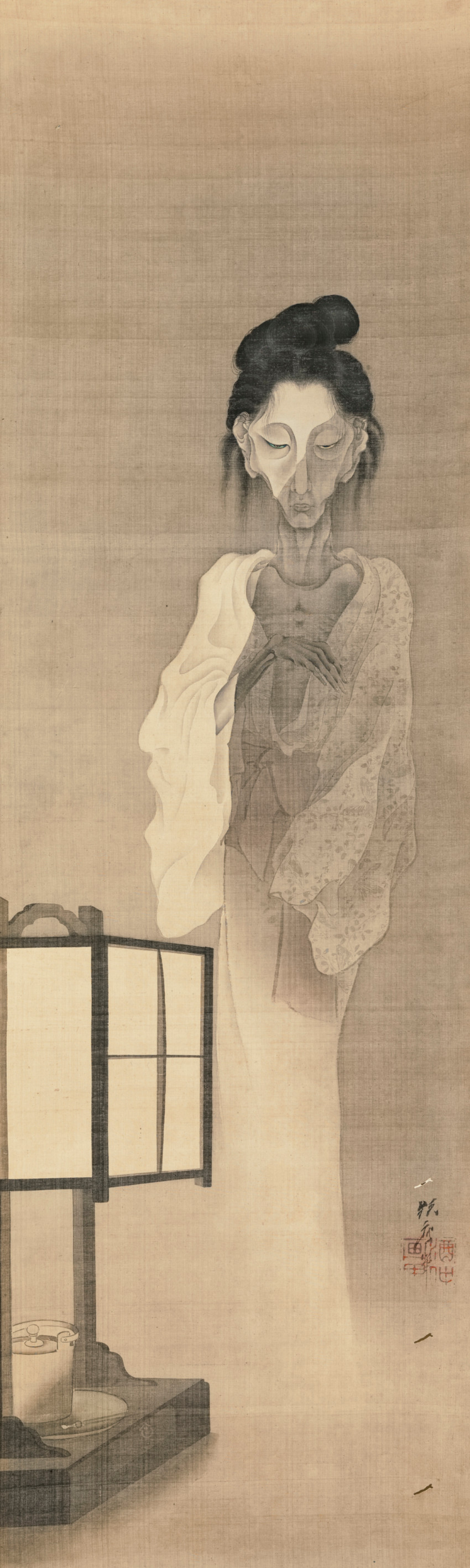 Kawanabe  Kyōsai, Ghost