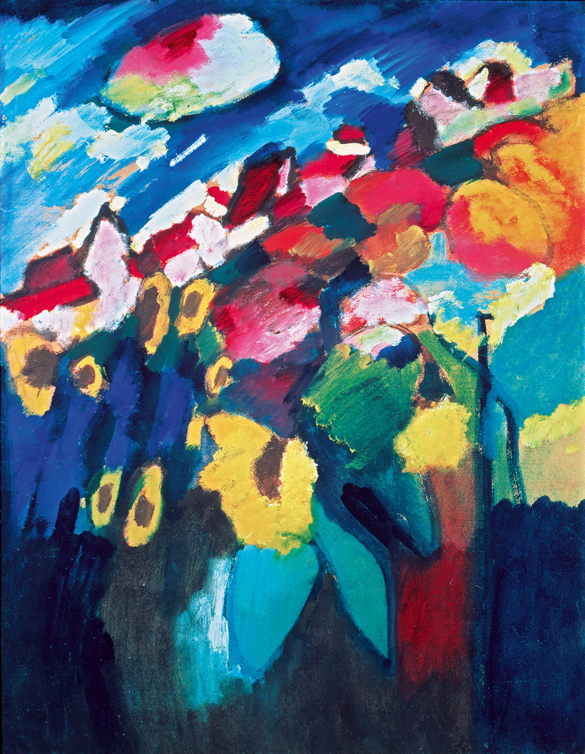 Wassily Kandinsky, Murnau The Garden II