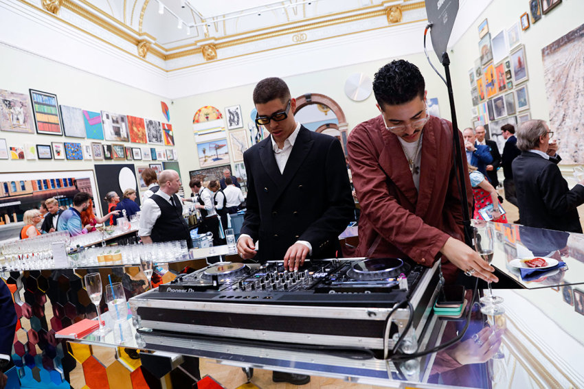DJs in the Main Galleries