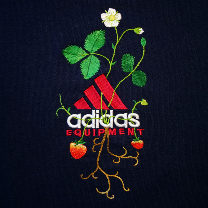 Adidas Logo Embroidery by James Merry 