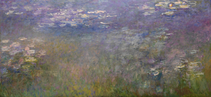 Claude Monet, Water Lilies (Agapanthus)