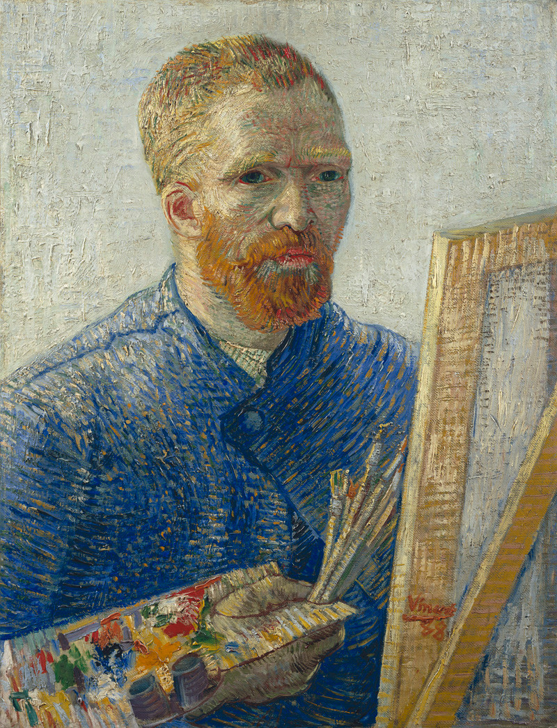 Vincent van Gogh, Self Portrait as an Artist
