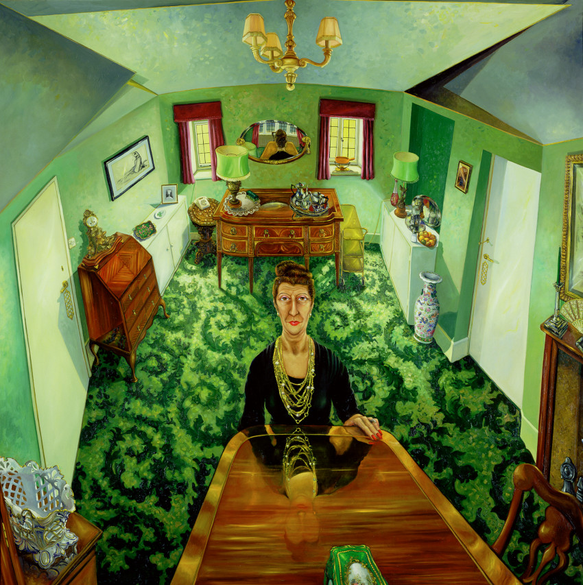 Anthony Green RA, My Mother Alone in her Dining Room