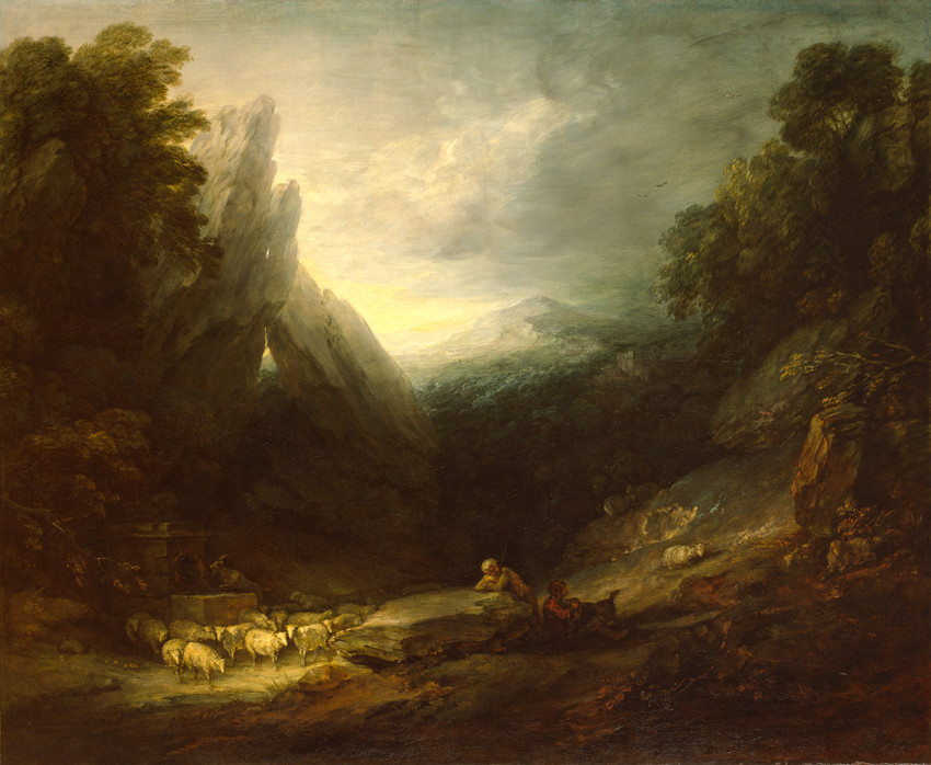 Thomas Gainsborough RA, Romantic Landscape
