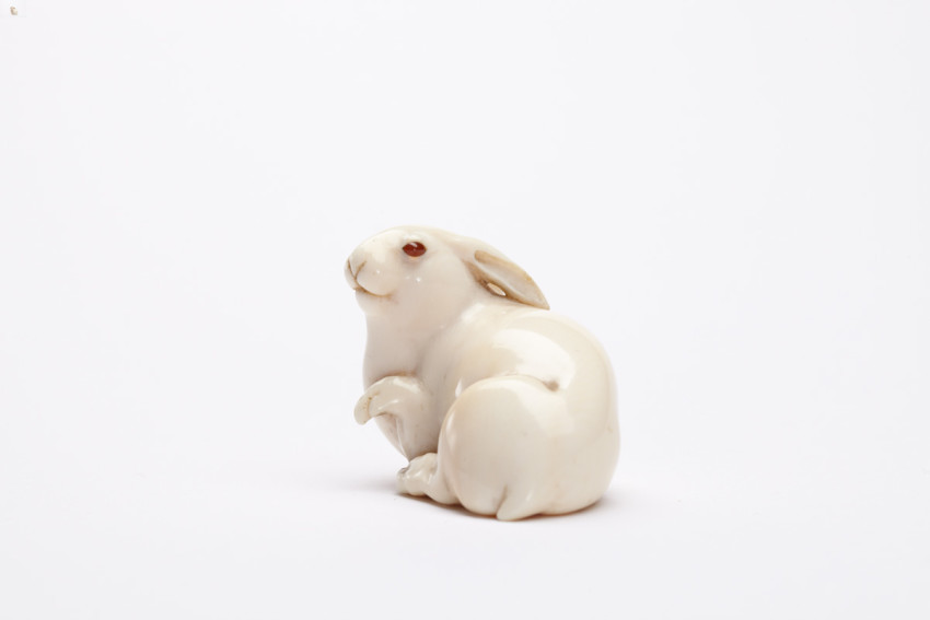 Attributed to Sawaki Rizo Masatoshi , The Hare with Amber Eyes