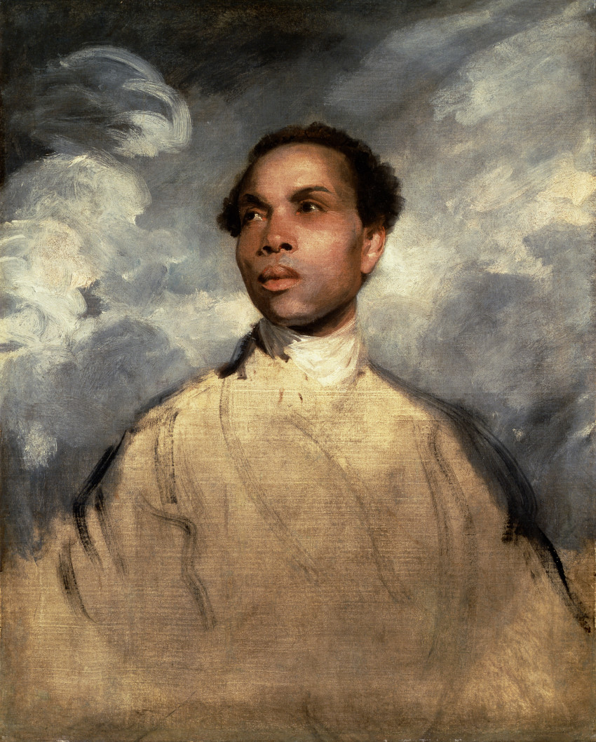 Sir Jousha Reynolds PRA, Portrait of a Man, probably Francis Barber