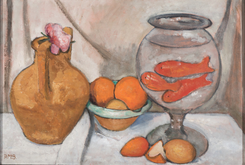 Paula Modersohn-Becker, Still-life with Goldfish Bowl
